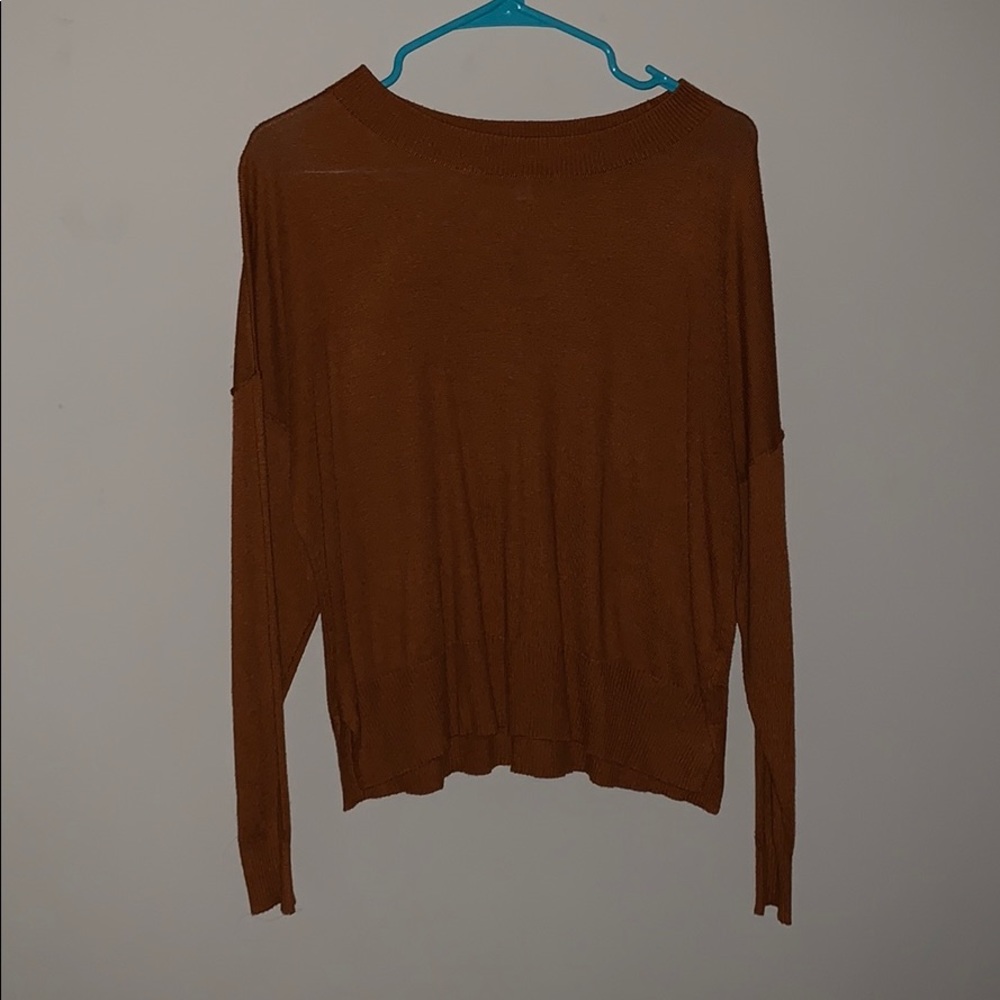 orange nordstrom sweater